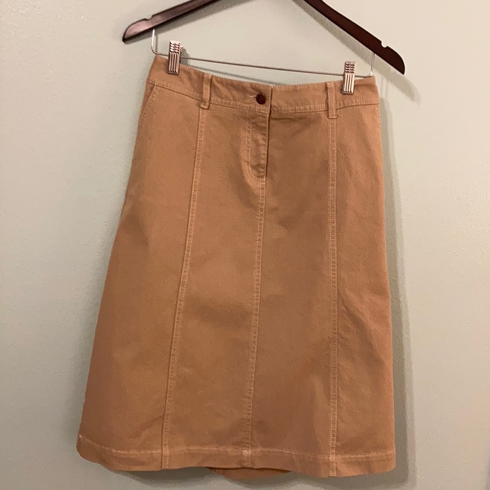 Boden Twill Skirt